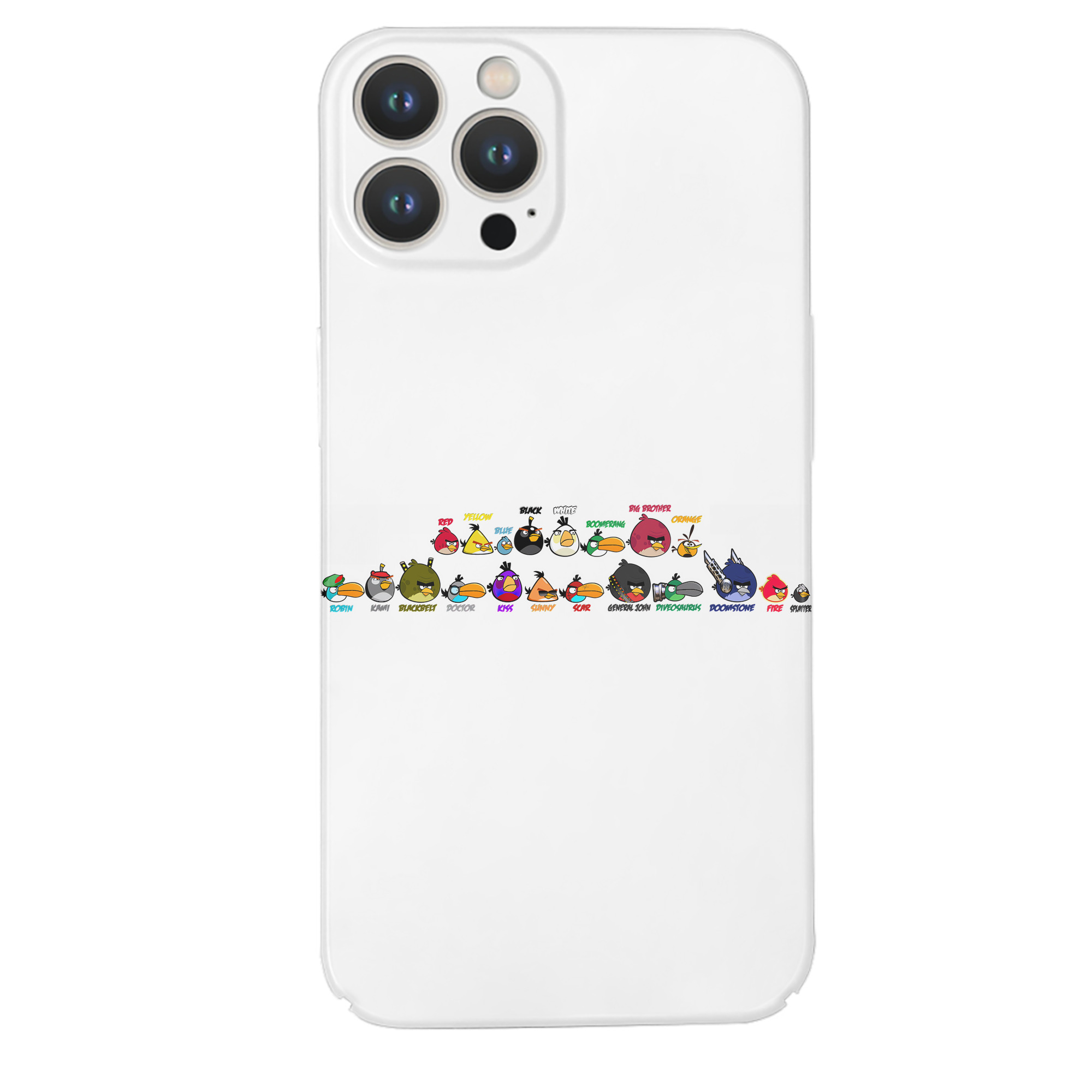 （画像用） Angry Birds アングリーバード 【iPhone 14シリーズ対応】ハードケース
